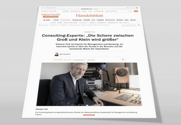 Consulting-Experte- „Die Schere zwischen Groß und Klein wird größer“